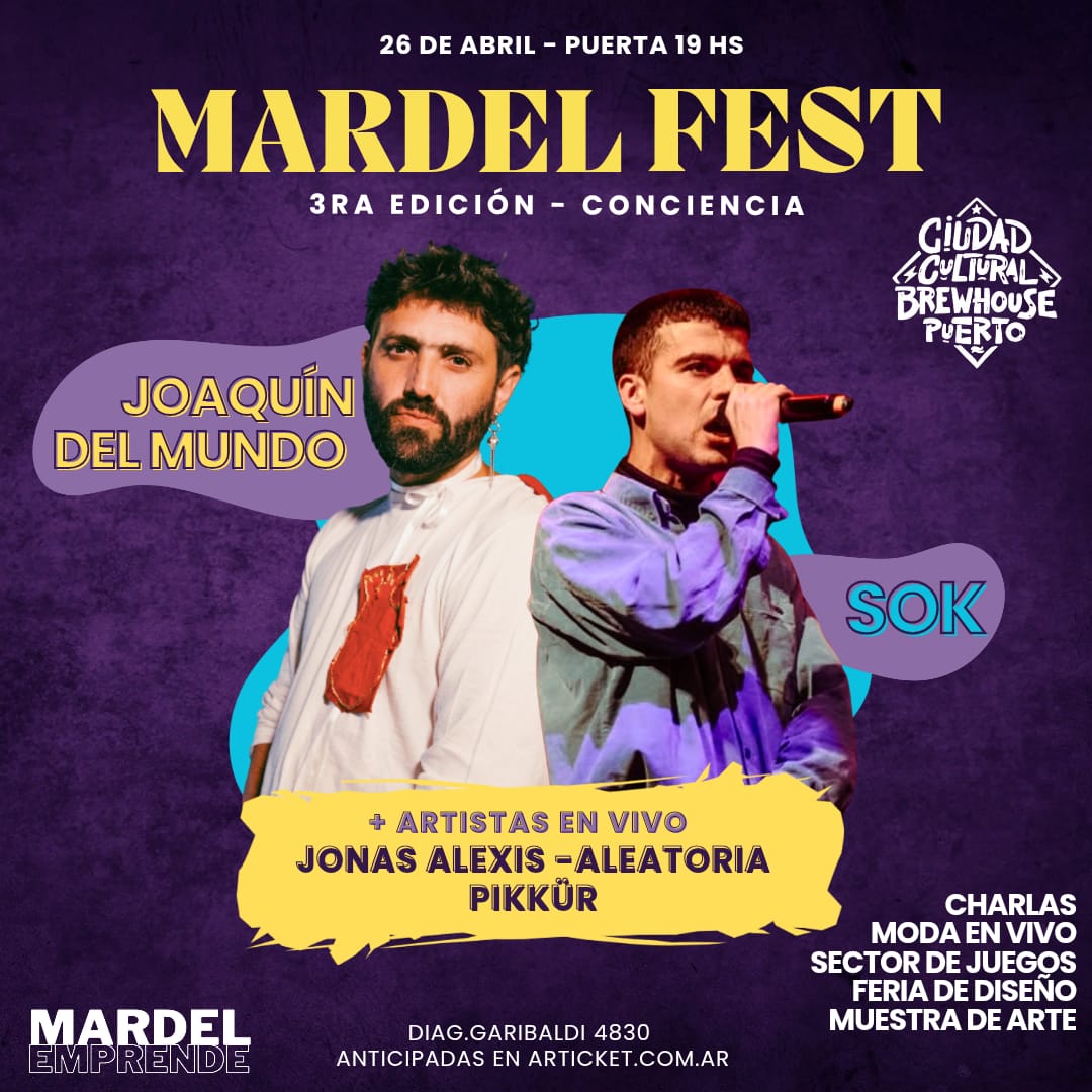 3RA EDICION MARDEL FEST CONCIENCIA