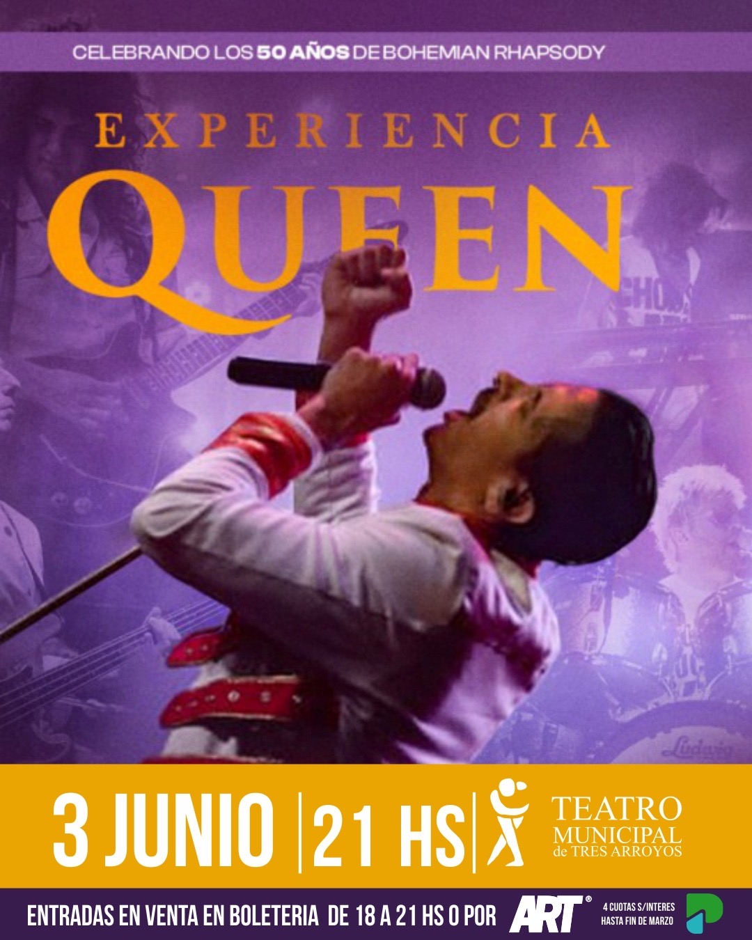 EXPERIENCIA QUEEN EN TRES ARROYOS