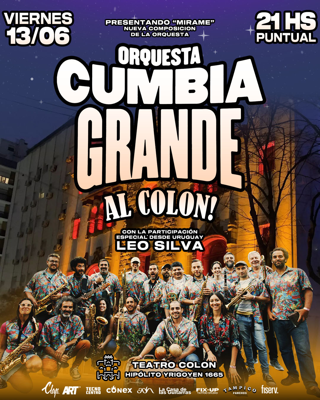 ORQUESTA CUMBIA GRANDE AL COLON