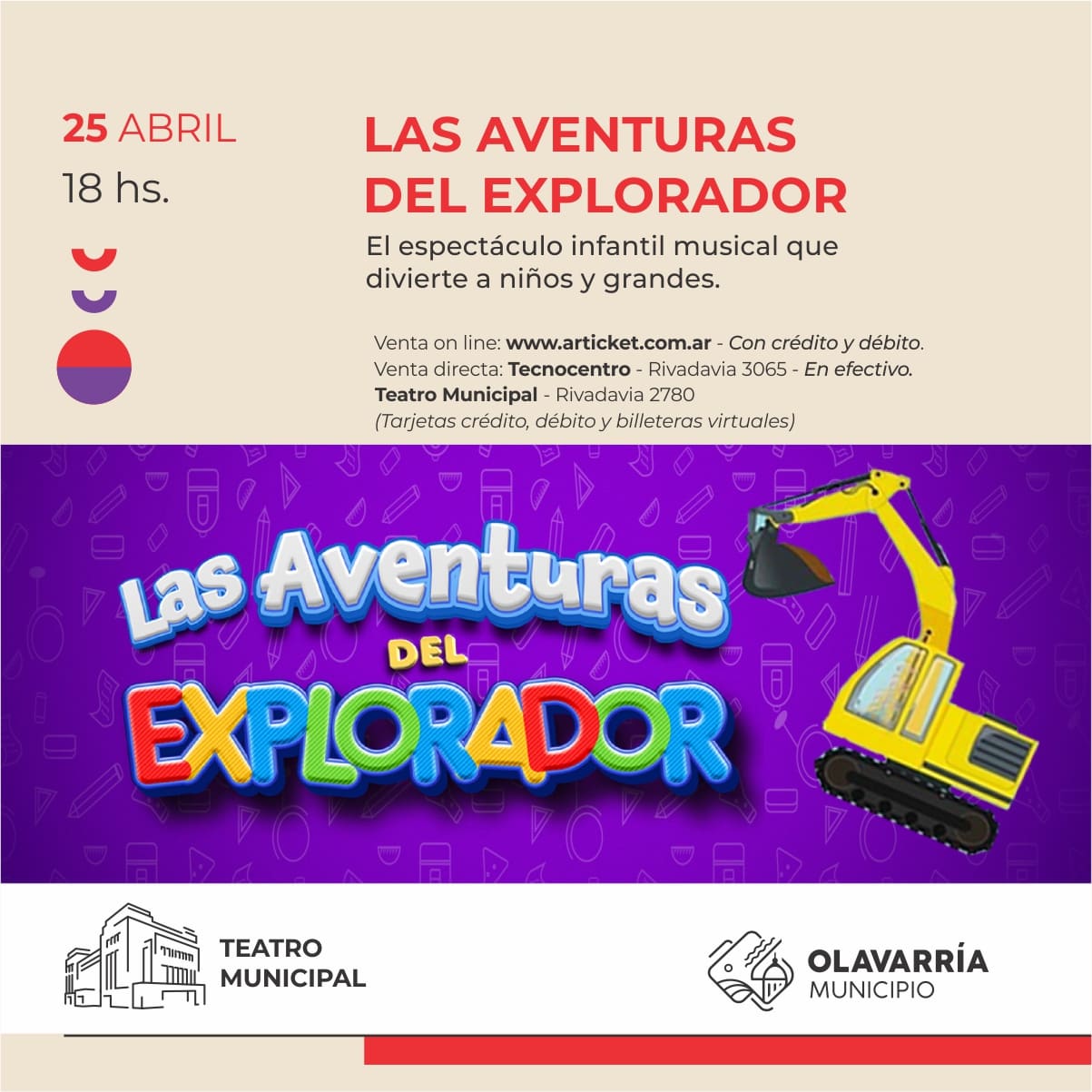 LAS AVENTURAS DEL EXPLORADOR EN OLAVARRIA 25-04