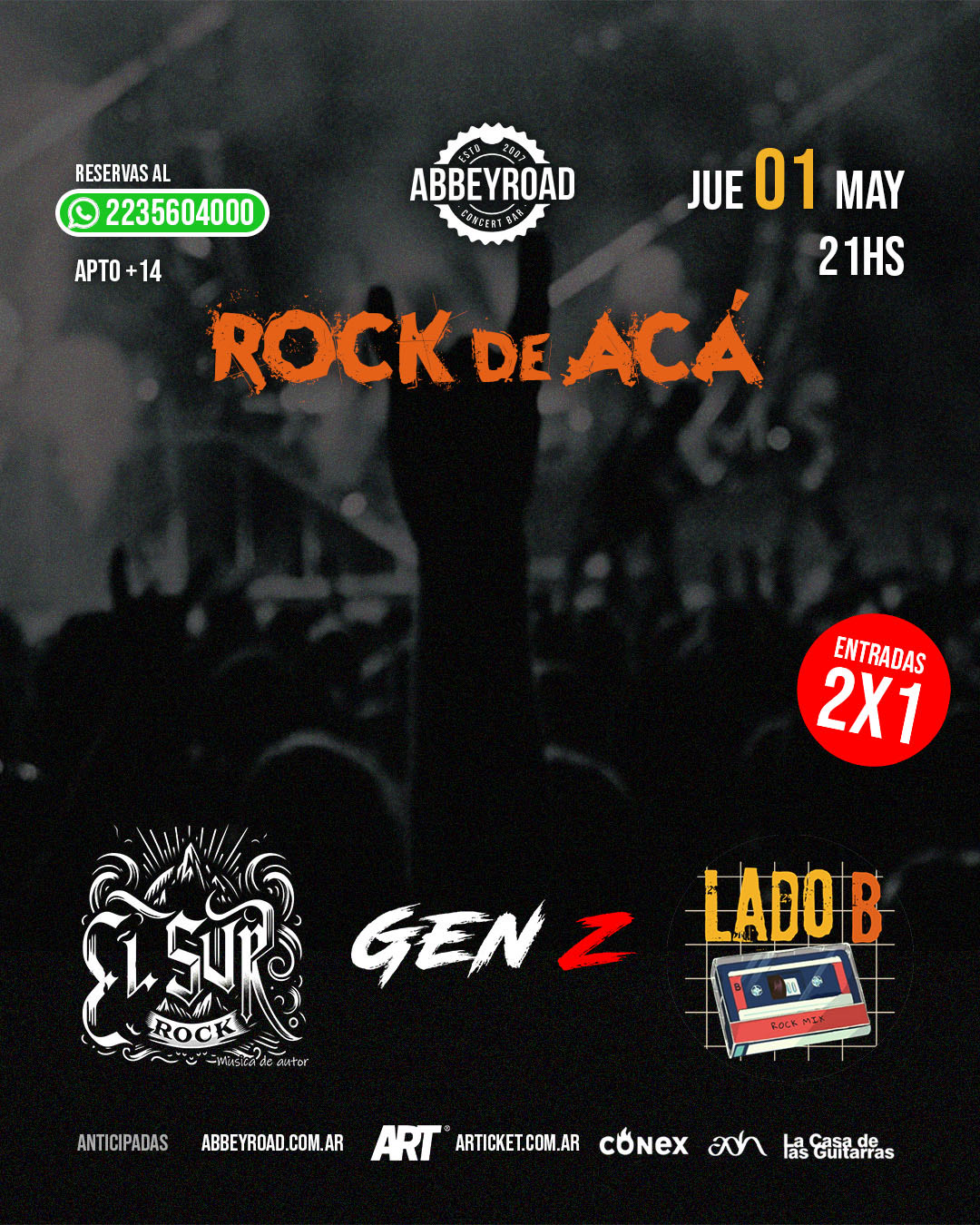 ROCK DE ACA - GEN Z - EL SUR ROCK - LADO B