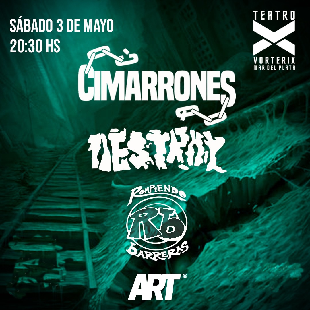 CIMARRONES - DESTROY - ROMPIENDO BARRERAS