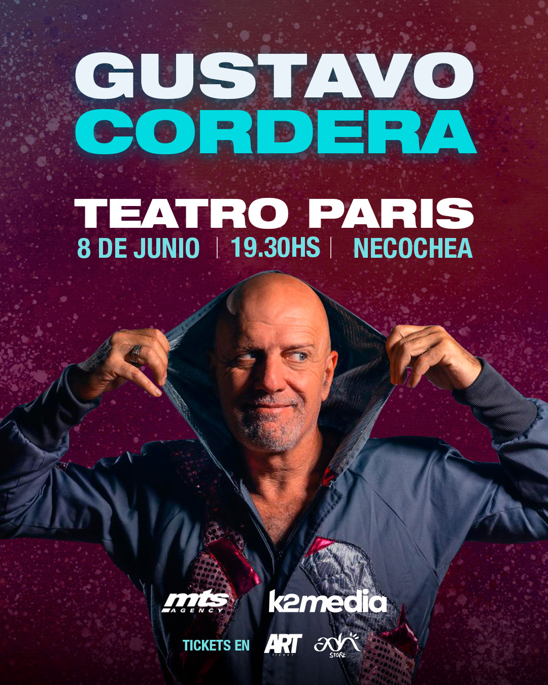 GUSTAVO CORDERA EN NECOCHEA