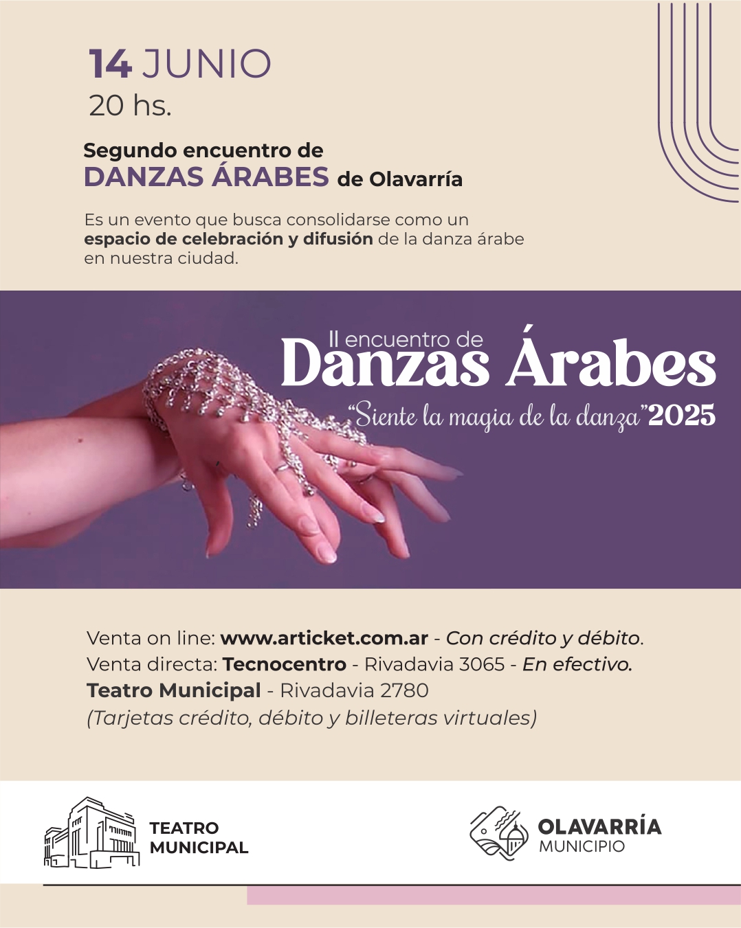 SEGUNDO ENCUENTRO DE DANZAS ARABES DE OLAVARRIA