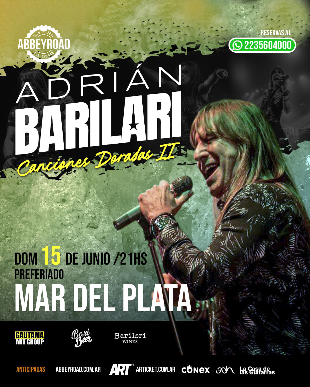 ADRIAN BARILARI EN MAR DEL PLATA