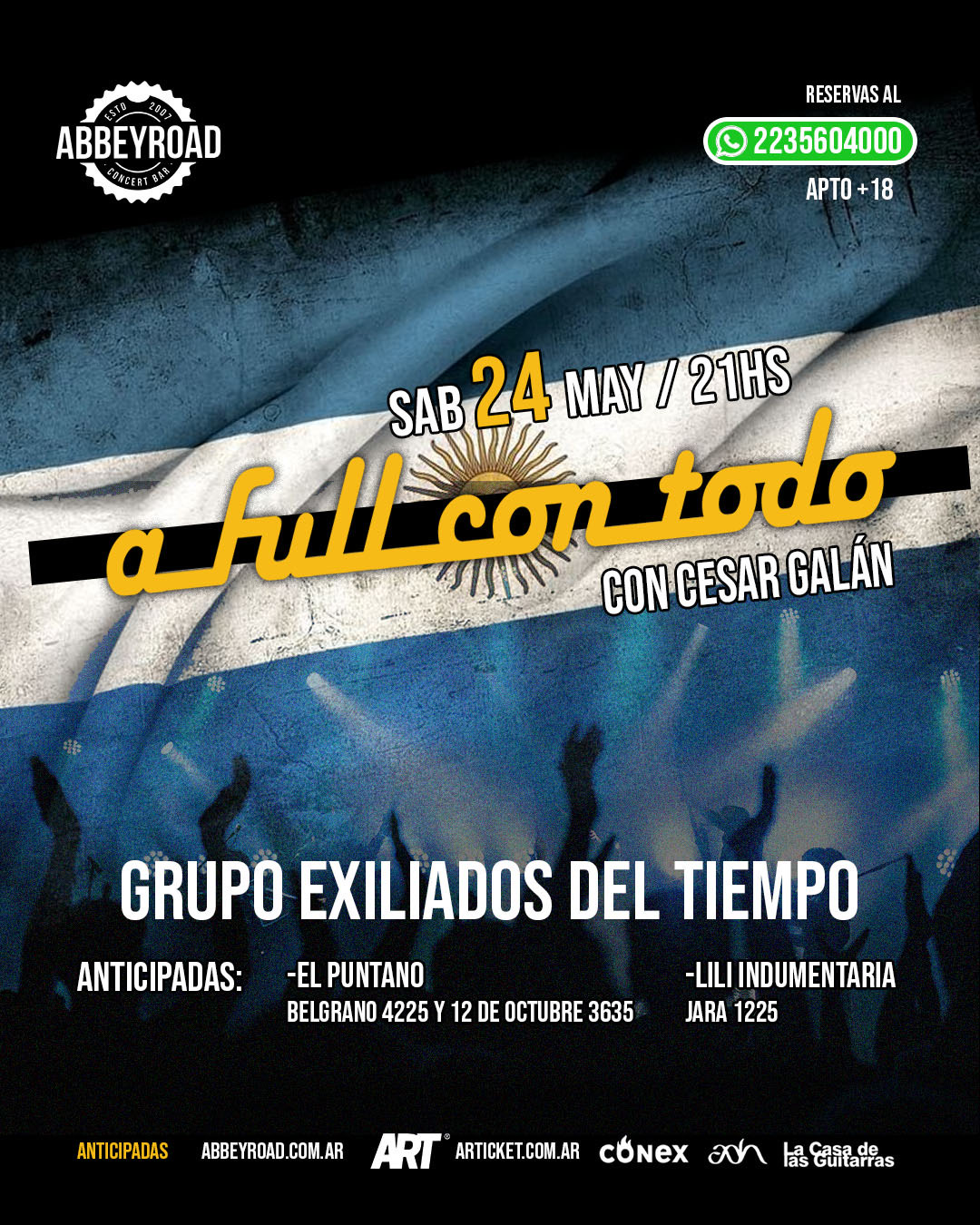 A FULL CON TODO - EXILIADOS DEL TIEMPO