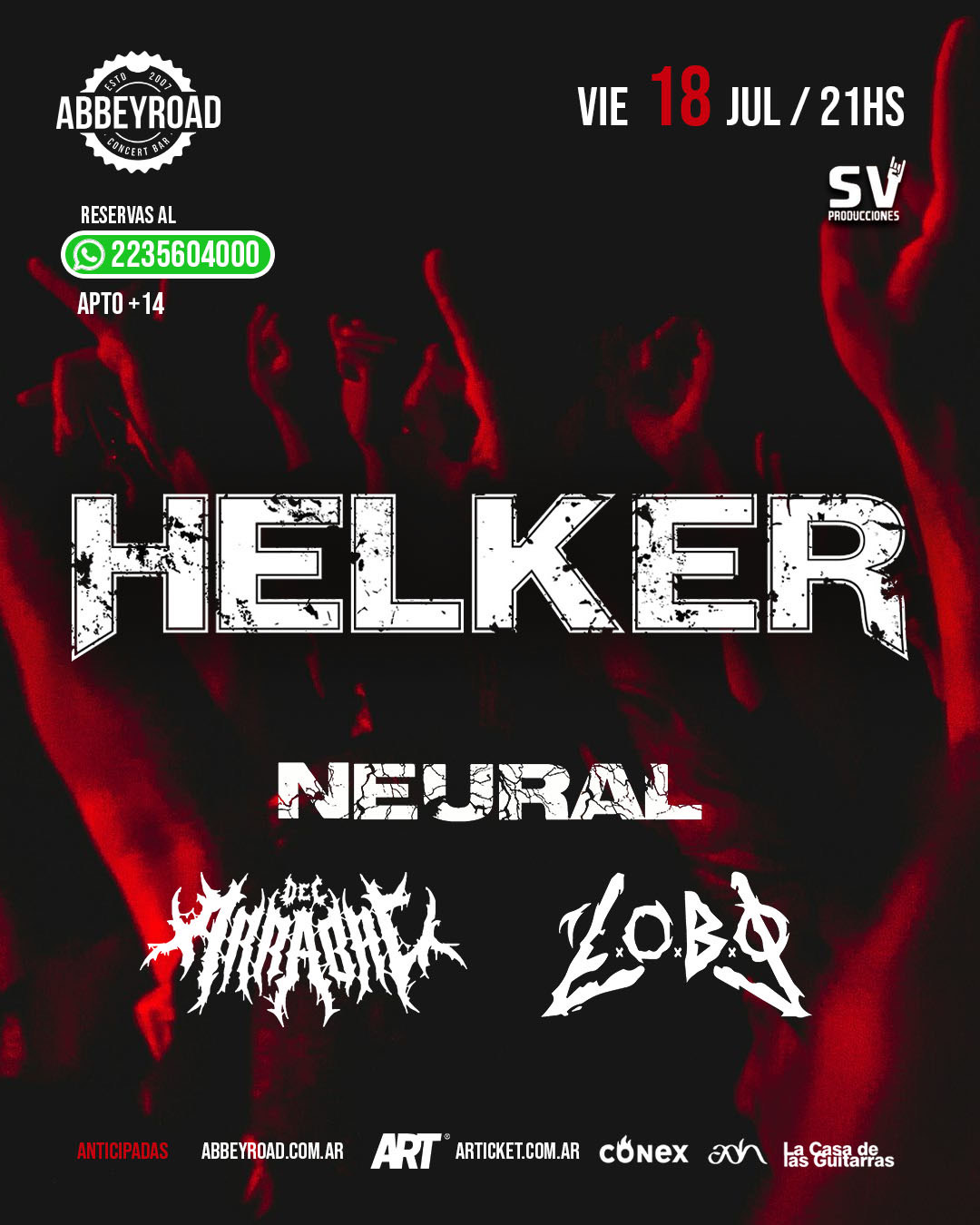 HELKER - DEL ARRABAL - NEURAL - L O B O