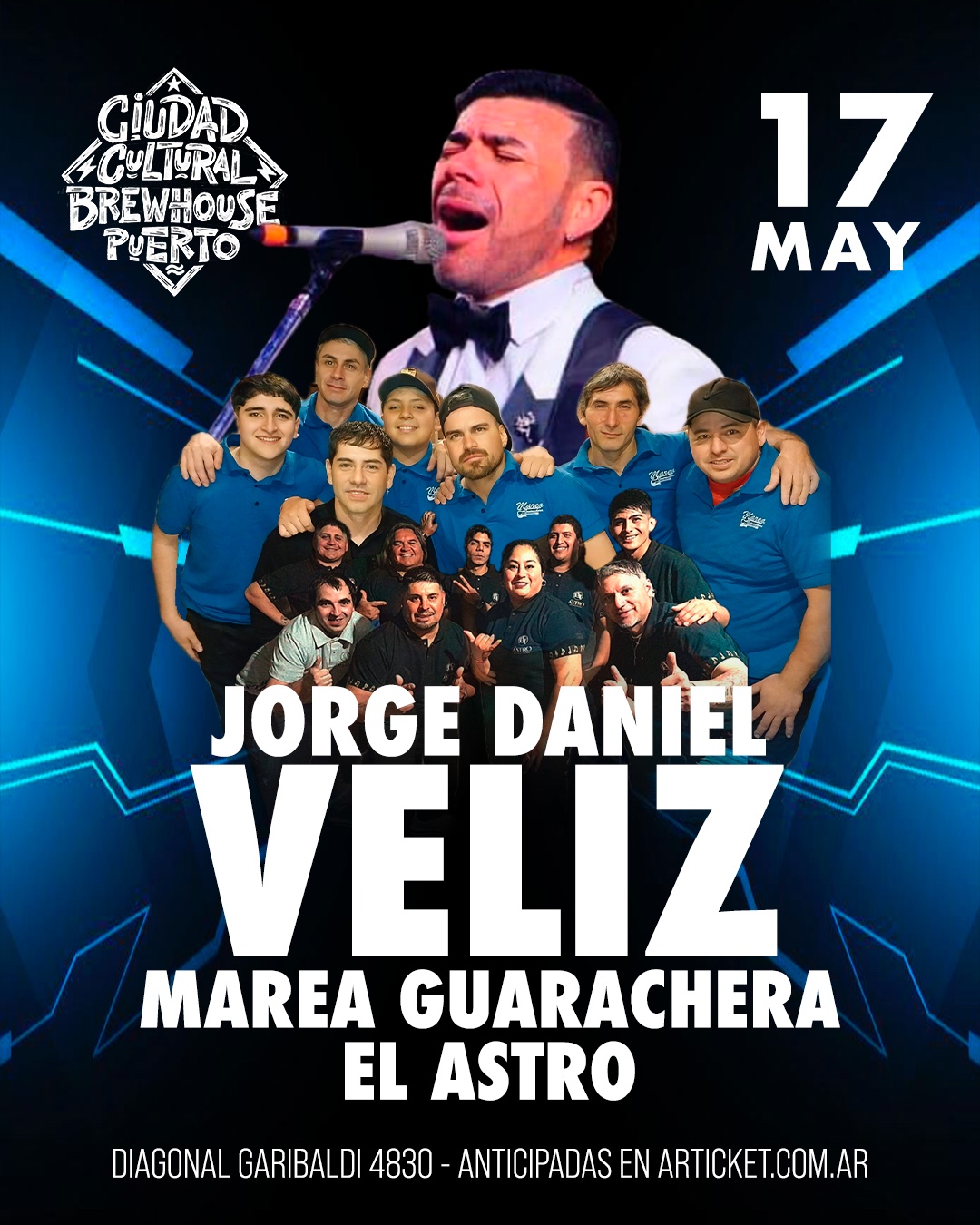 JORGE DANIEL VELIZ - MAREA GUARACHERA - EL ASTRO