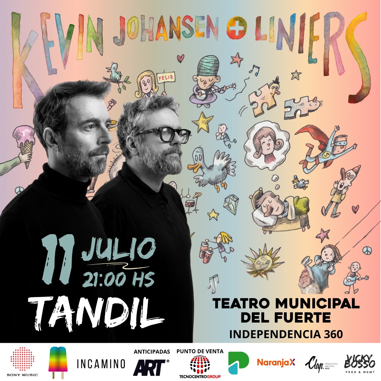 KEVIN JOHANSEN - LINIERS EN TANDIL