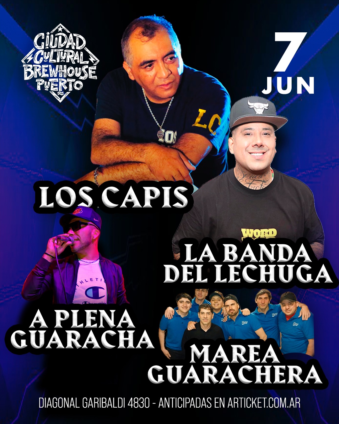 LOS CAPIS EN BREWHOUSE