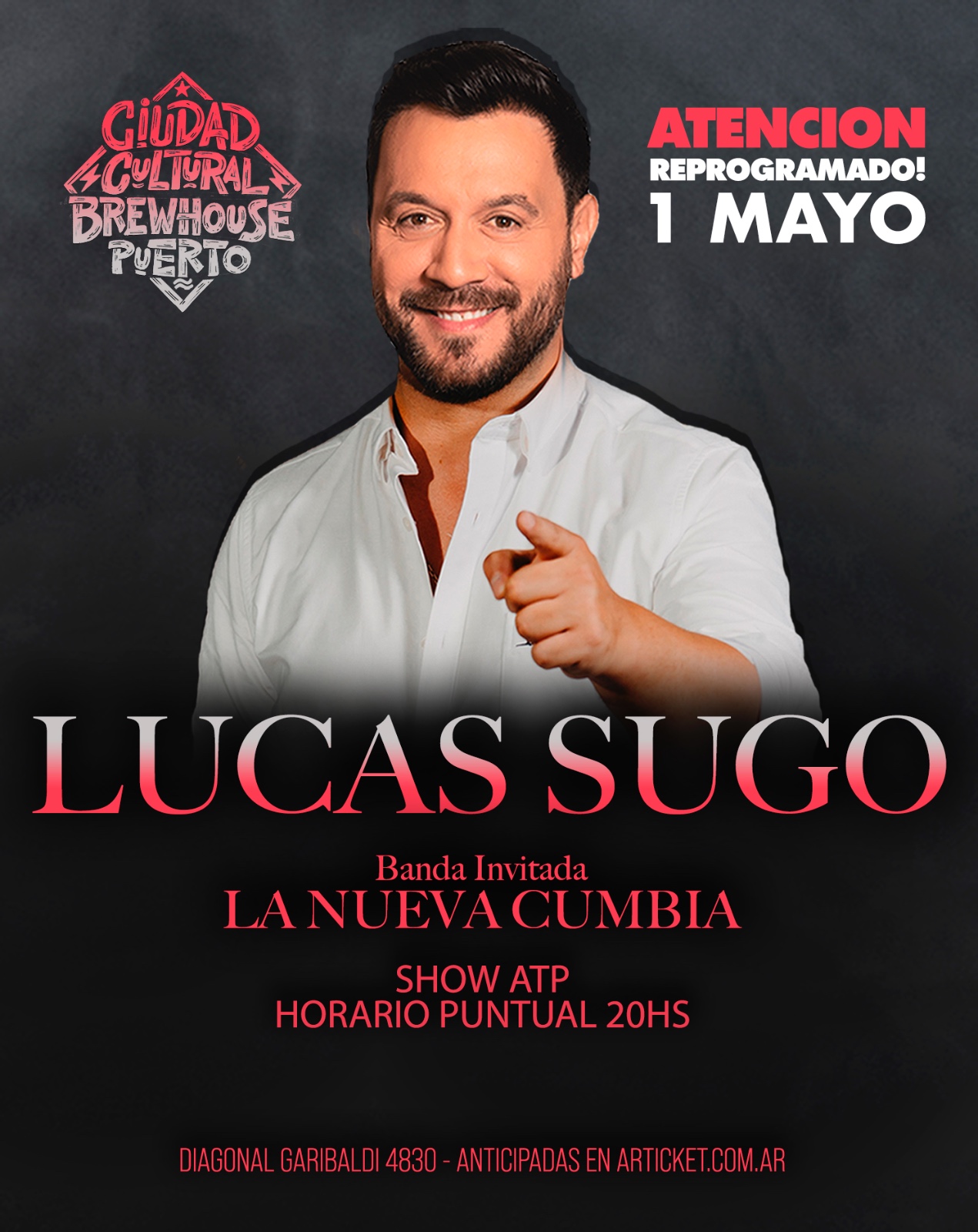 LUCAS SUGO EN BREWHOUSE