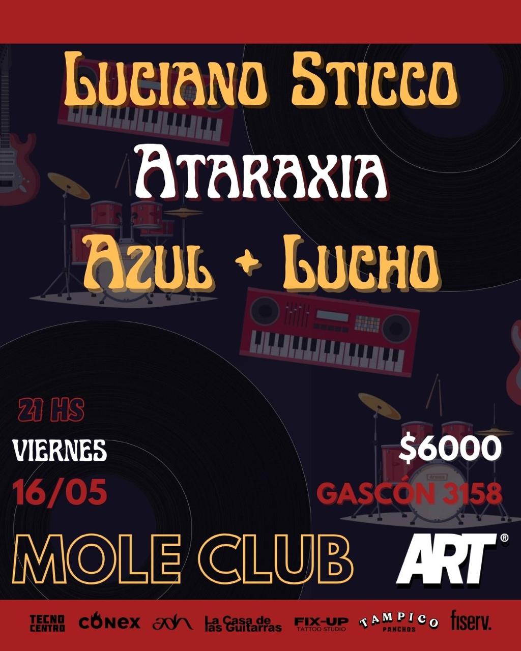 LUCIANO STICCO - ATARAXIA - AZUL + LUCHO