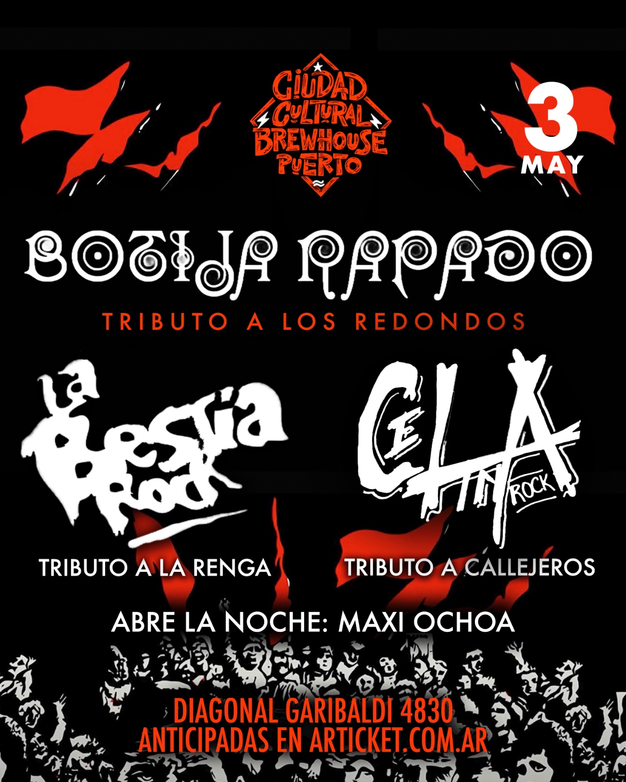 BOTIJA RAPADO EN BREWHOUSE