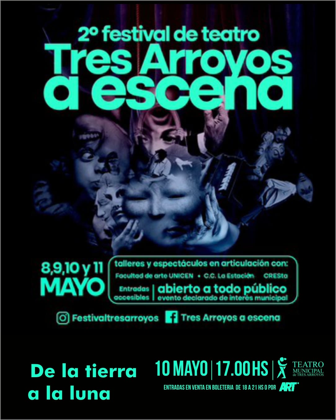 DE LA TIERRA A LA LUNA - FESTIVAL DE TEATRO