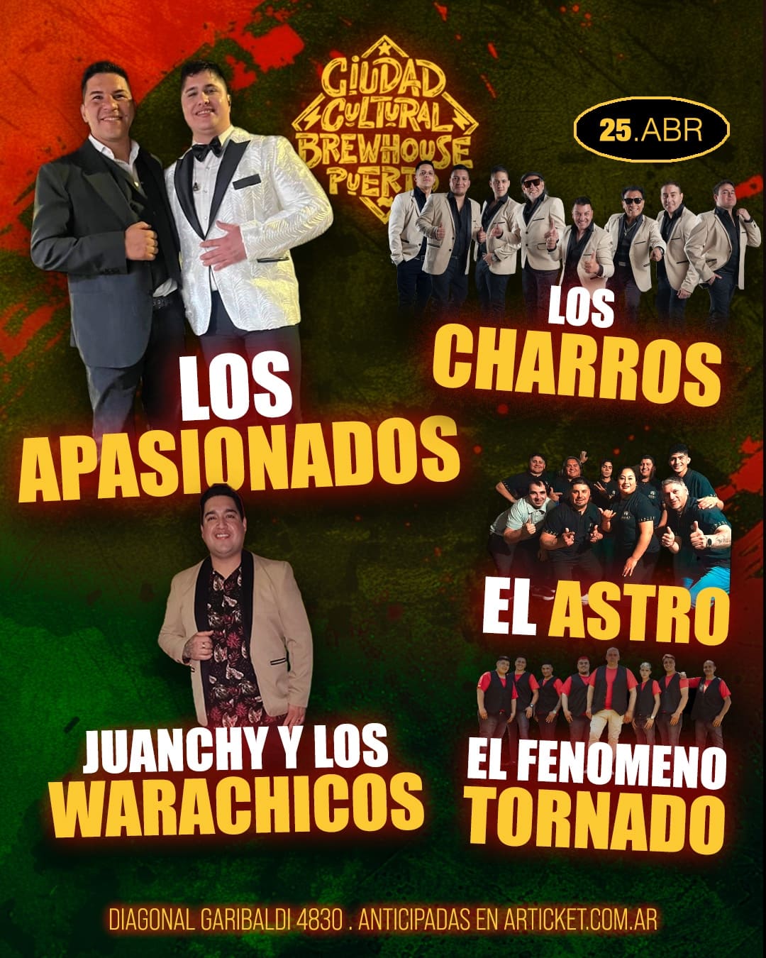 LOS CHARROS - LOS APASIONADOS EN BREWHOUSE