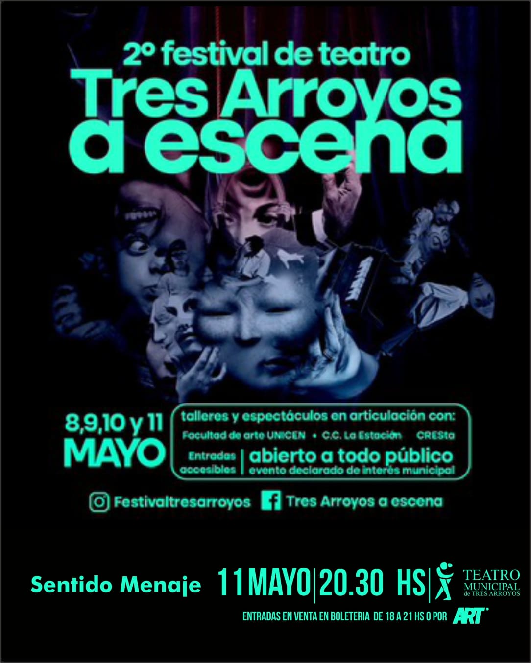 SENTIDO MENAJE - FESTIVAL DE TEATRO