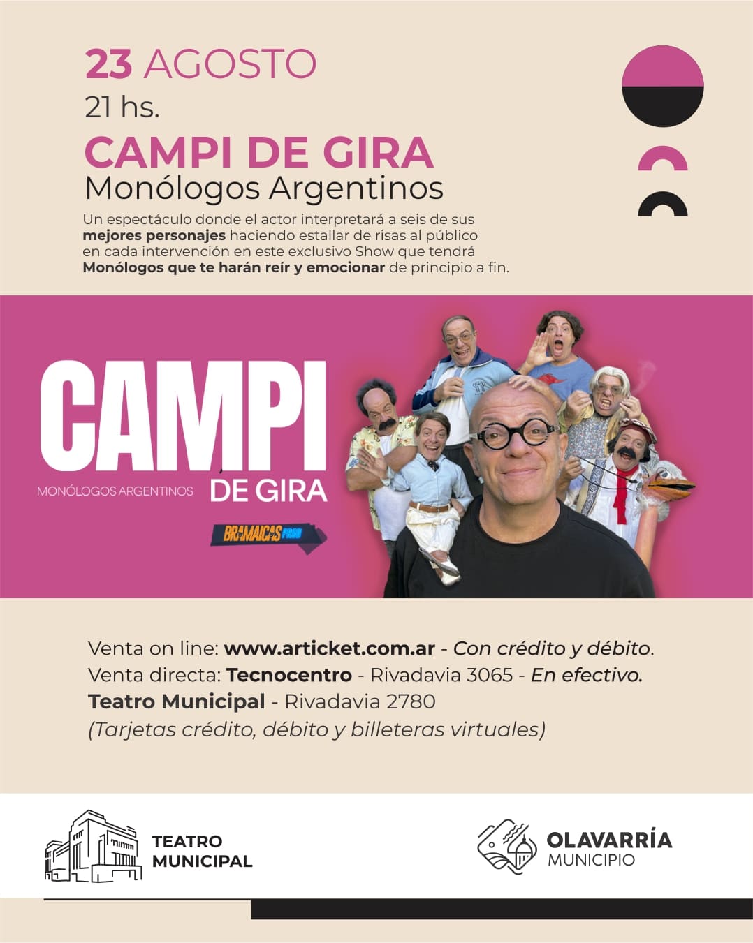 CAMPI DE GIRA - MONOLOGOS ARGENTINOS