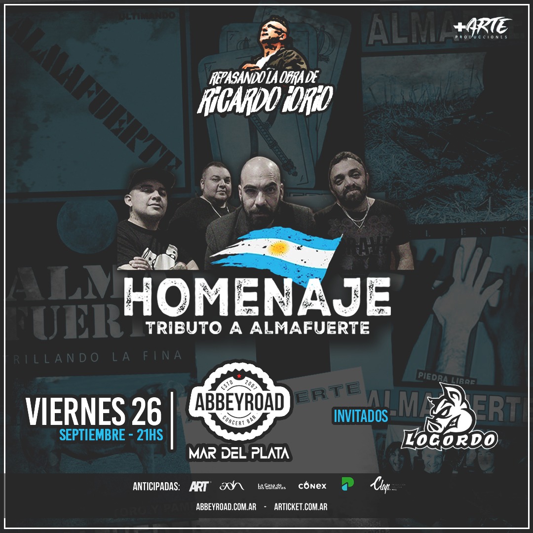 HOMENAJE - TRIBUTO A ALMAFUERTE EN ABBEY ROAD