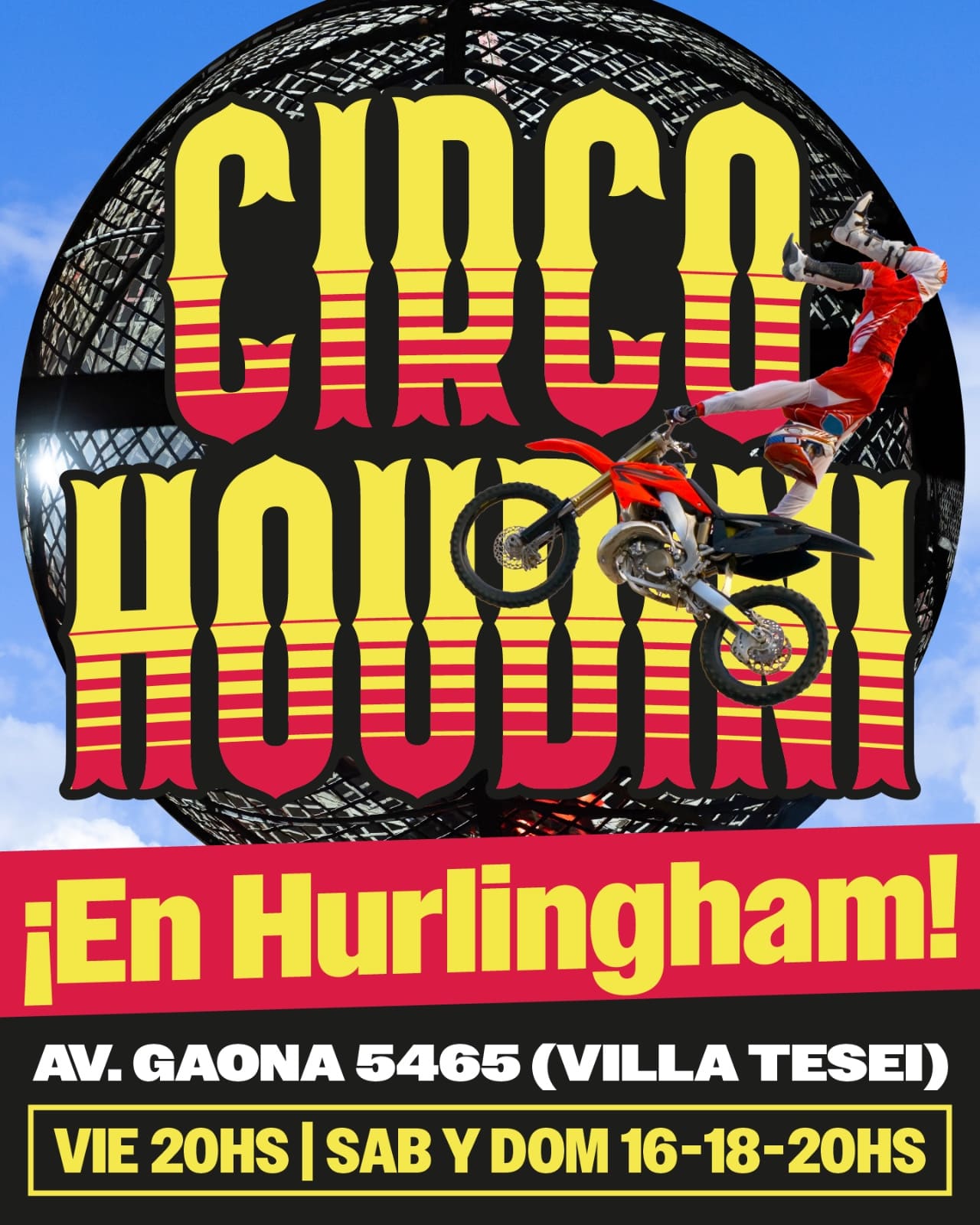 CIRCO HOUDINI EN HURLINGHAM