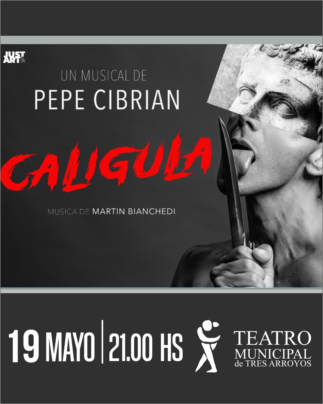 CALIGULA - PEPE CIBRIAN EN TRES ARROYOS