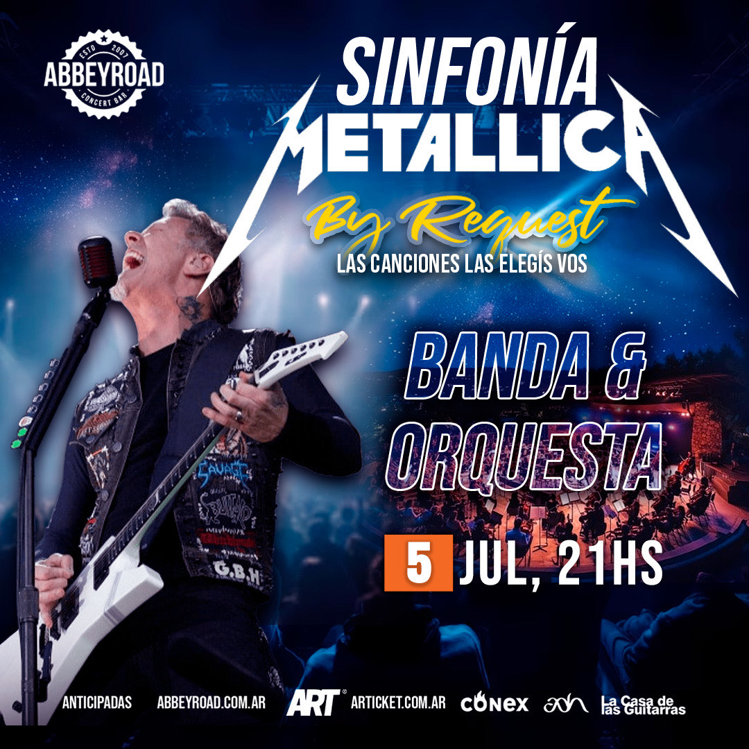 SINFONIA METALLICA BY REQUEST
