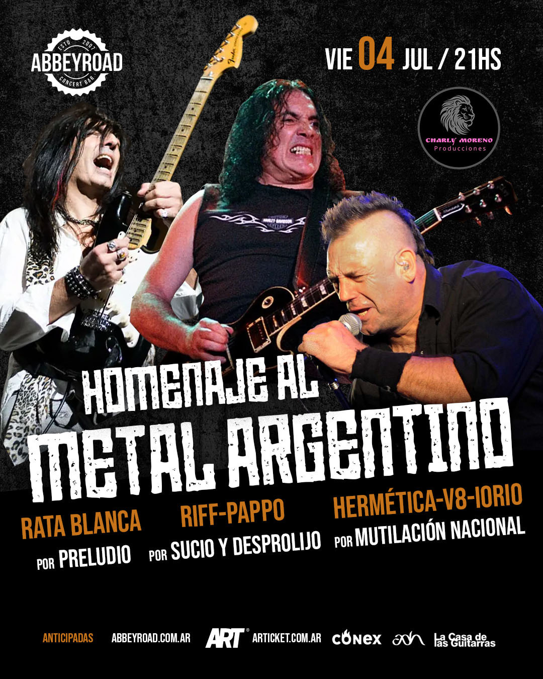 HOMENAJE AL METAL ARGENTINO - PRELUDIO - SUCIO Y DESPROLIJO - MUTILACION NACIONAL
