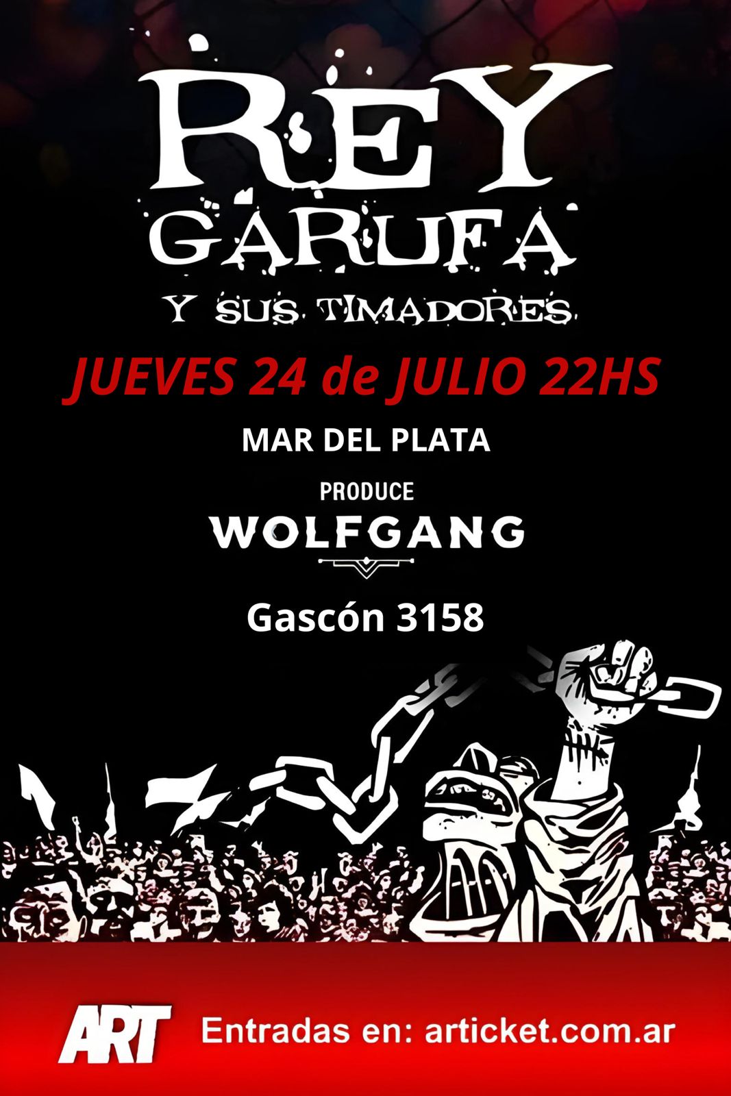REY GARUFA EN WOLFGANG GASCON