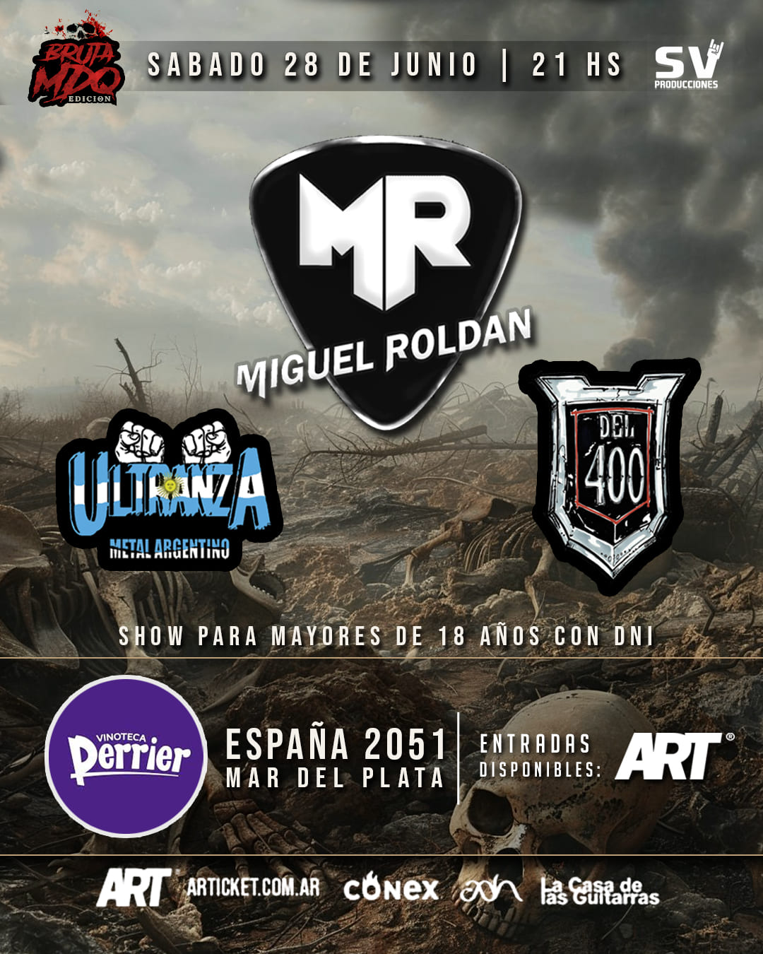 MIGUEL ROLDAN EN EL BRUTA MDQ