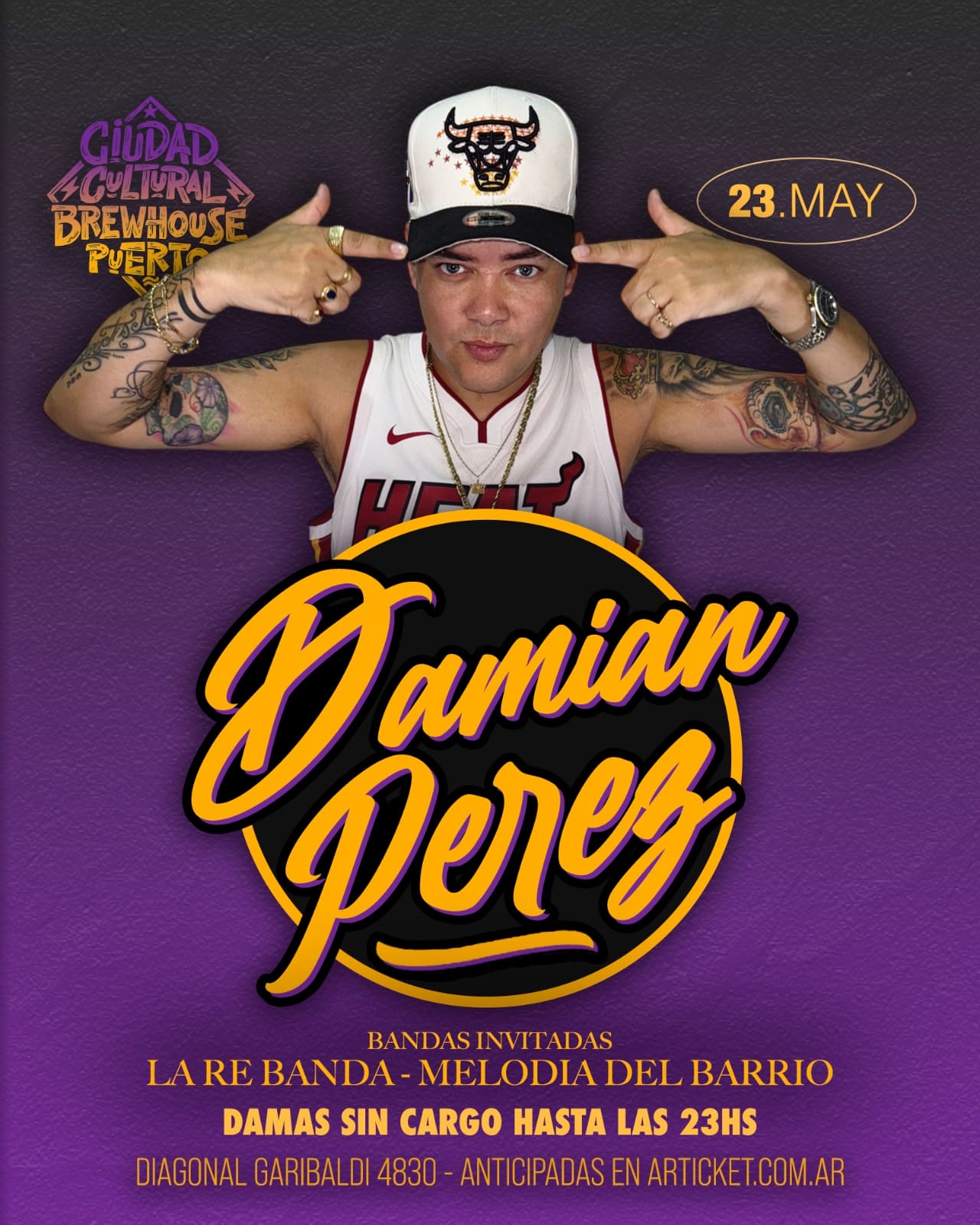 DAMIAN PEREZ EN BREWHOUSE