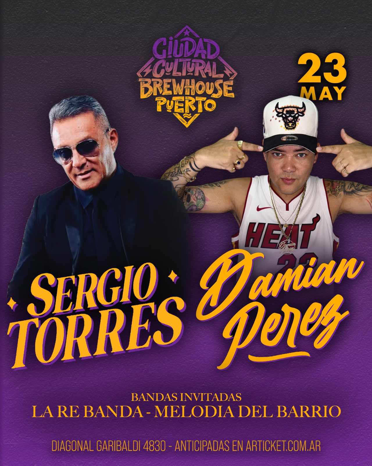 SERGIO TORRES - DAMIAN PEREZ EN BREWHOUSE