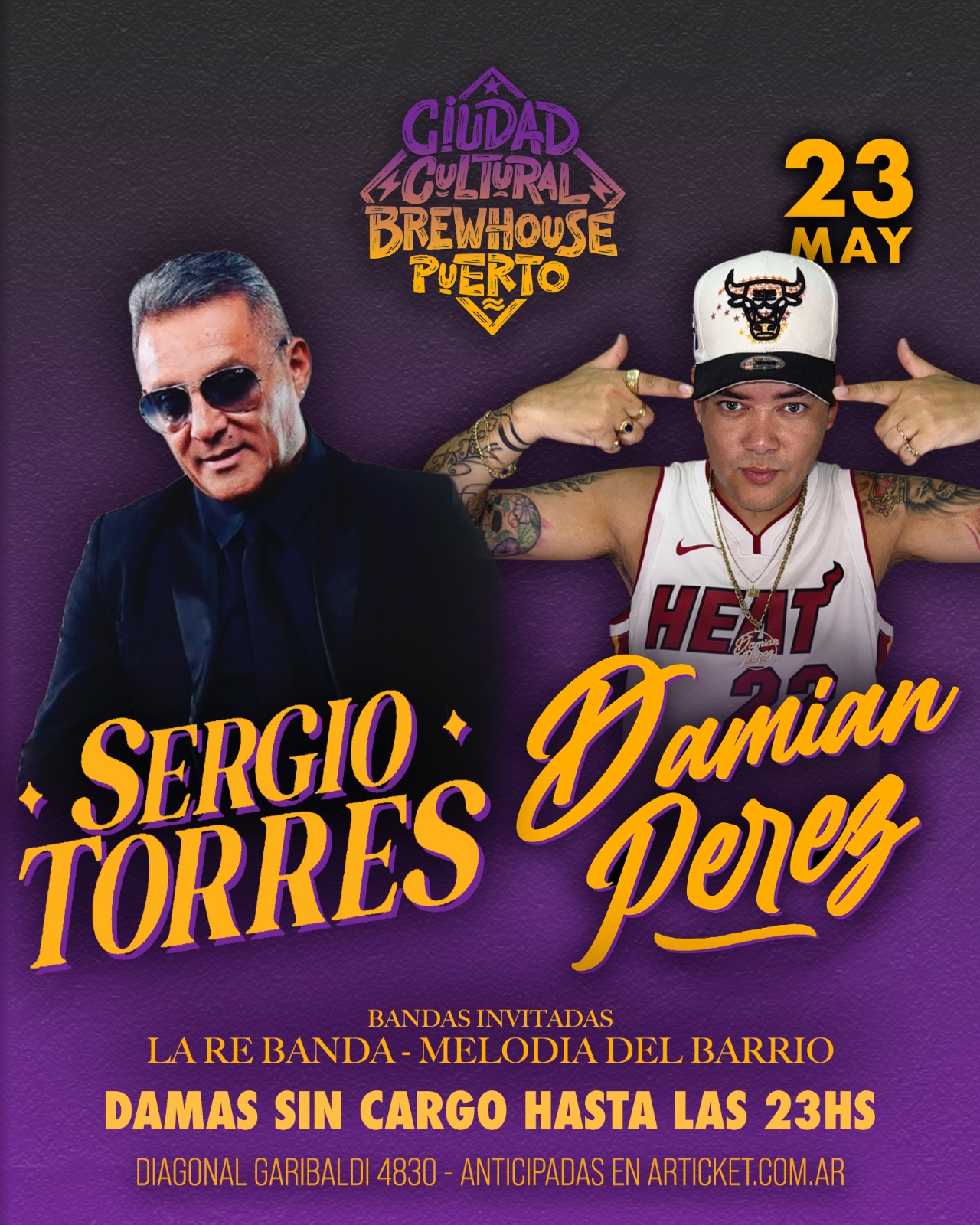 SERGIO TORRES - DAMIAN PEREZ EN BREWHOUSE