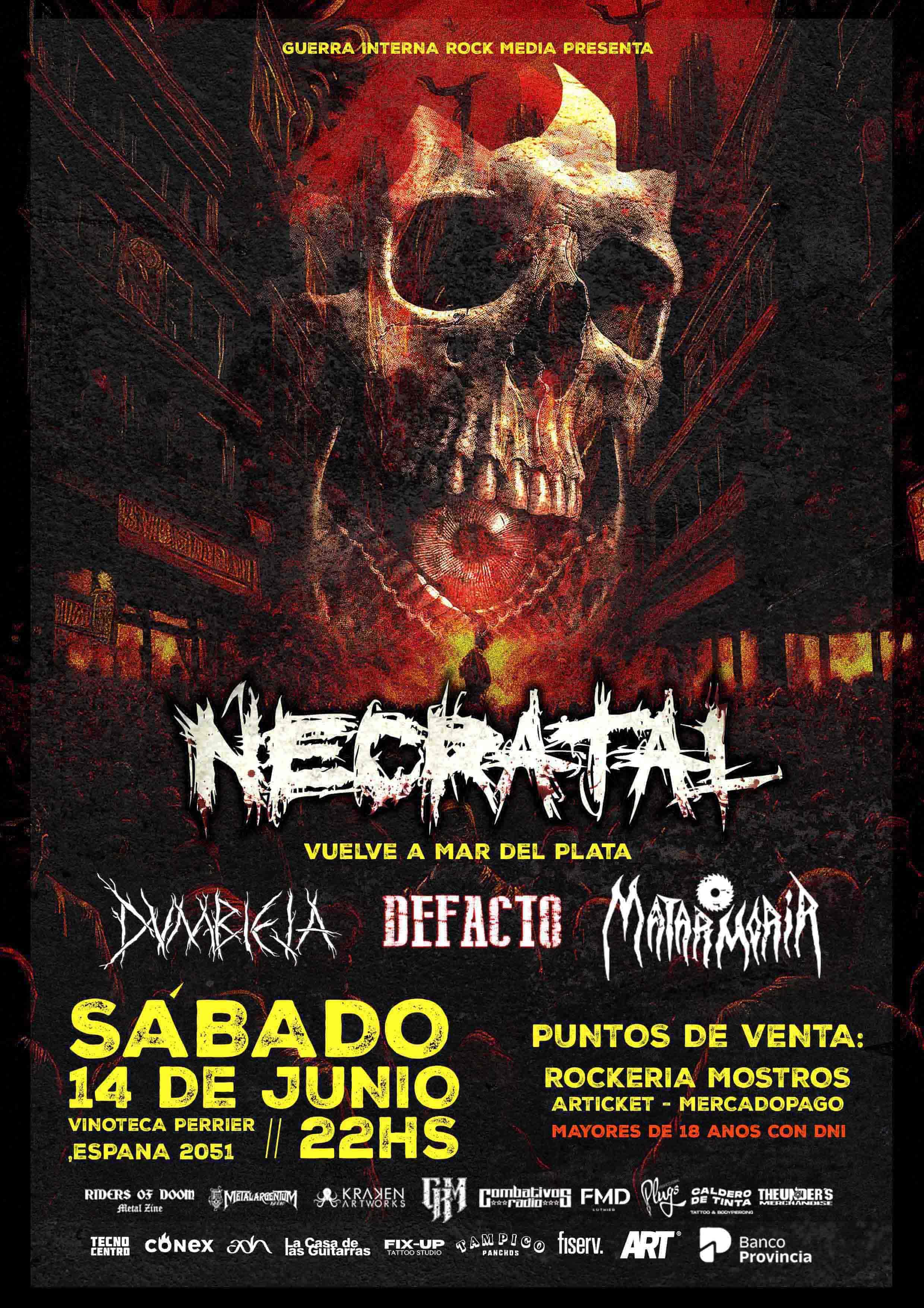 NECRATAL - DUMBIEJA - DEFACTO - MATAR O MORIR