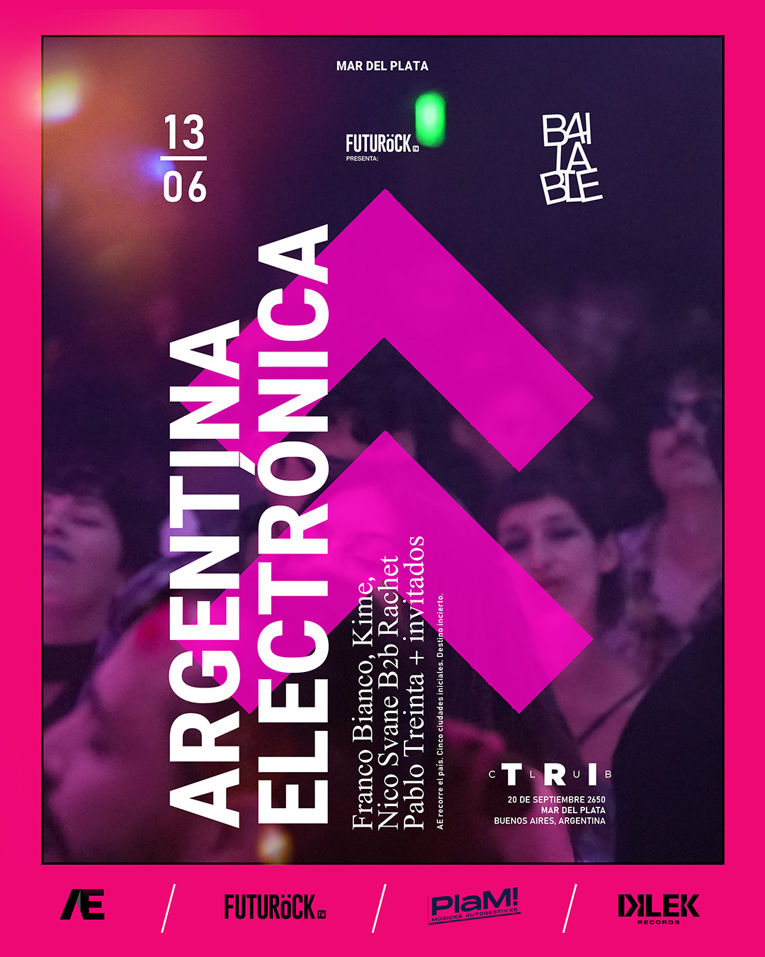 ARGENTINA ELECTRONICA - FRANCO BIANCO - PABLO TREINTA - KIME - NICO SVANE B2B RACHET