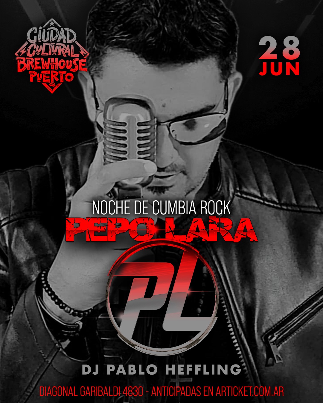 NOCHE CUMBIA ROCK JUNTO A PEPO LARA