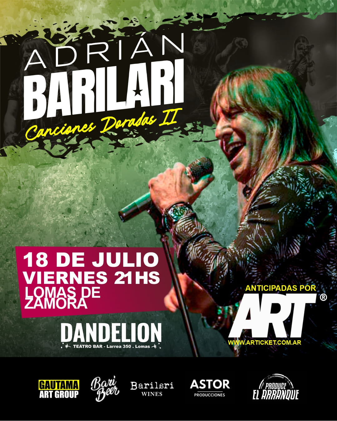 ADRIAN BARILARI EN LOMAS DE ZAMORA