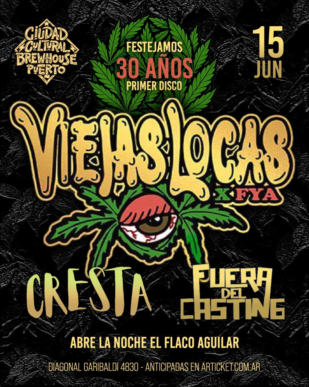 VIEJAS LOCAS X FYA EN BREWHOUSE