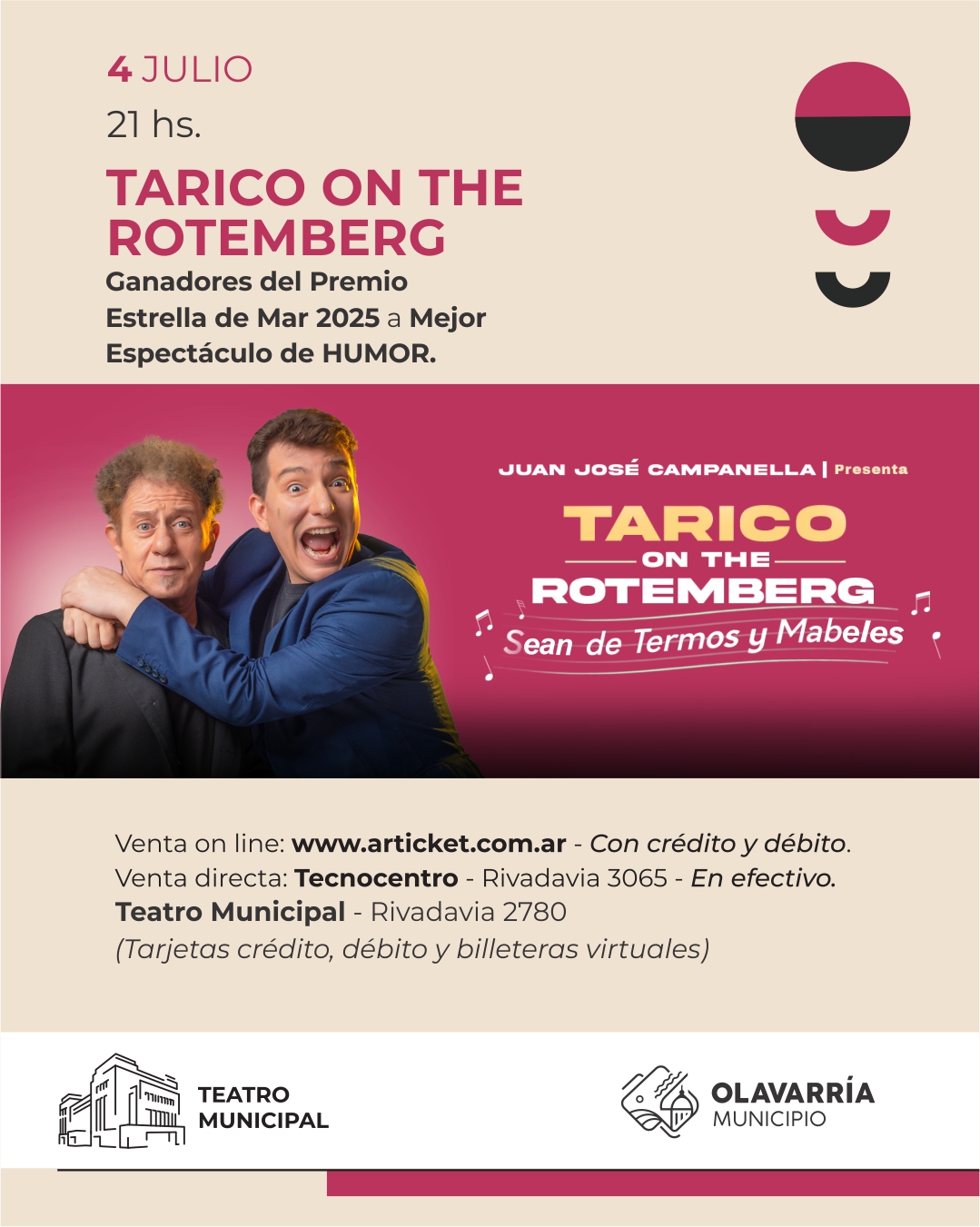 TARICO ON THE ROTEMBERG EN OLAVARRIA
