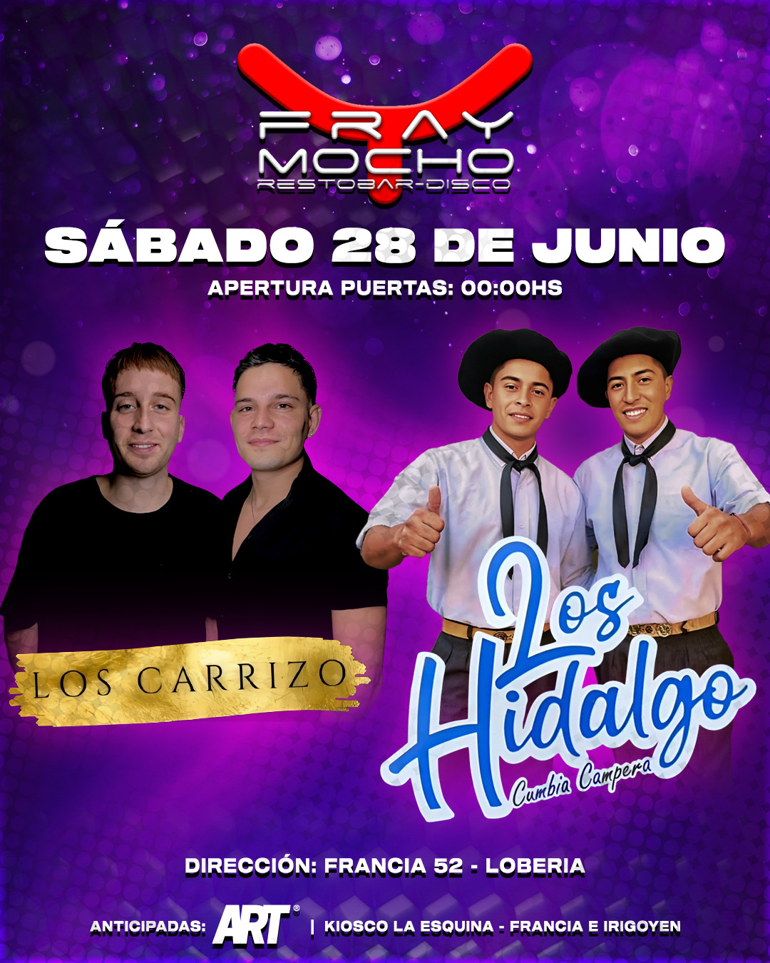 LOS CARRIZO - LOS HIDALGO EN LOBERIA