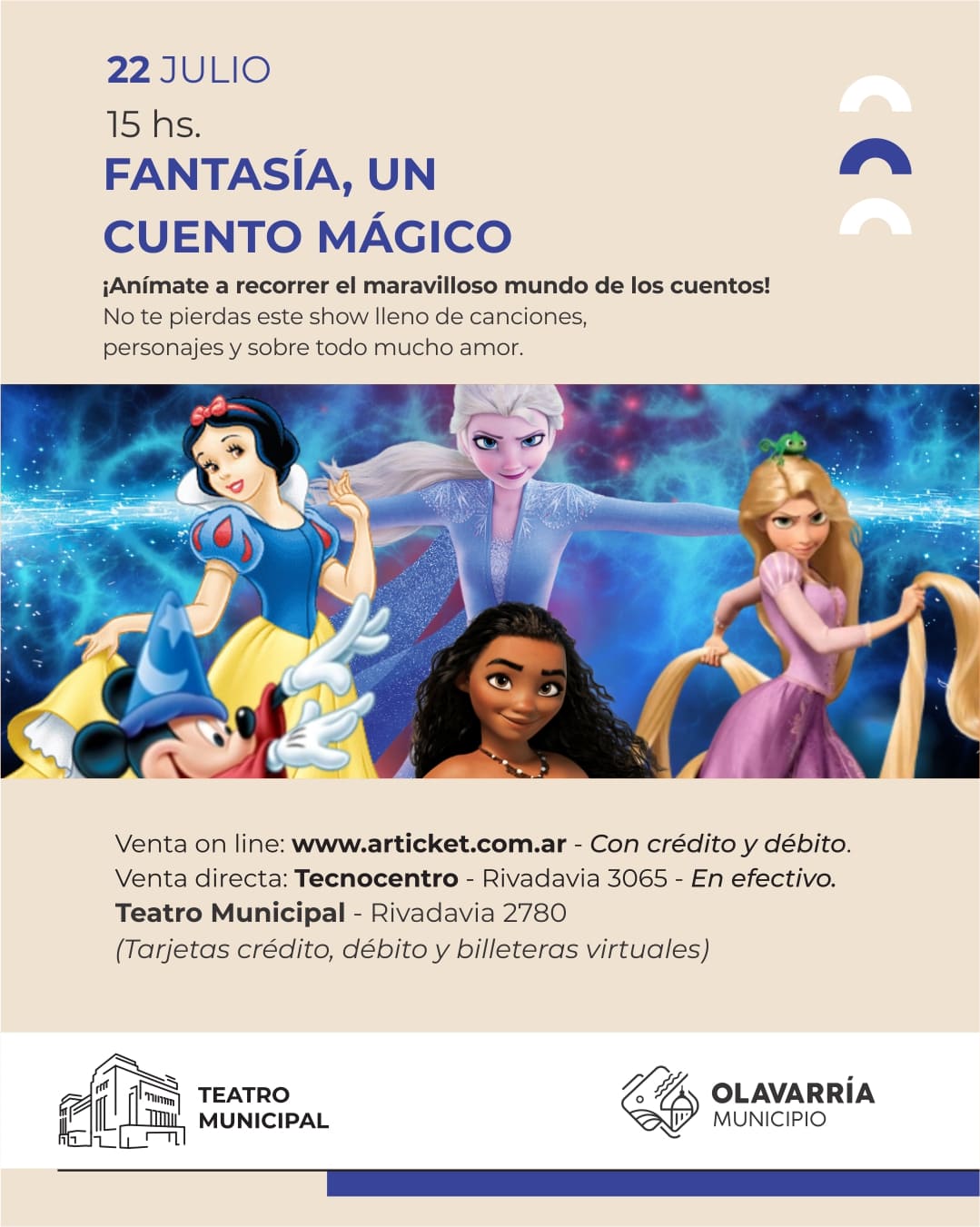 FANTASIA UN CUENTO MAGICO EN OLAVARRIA