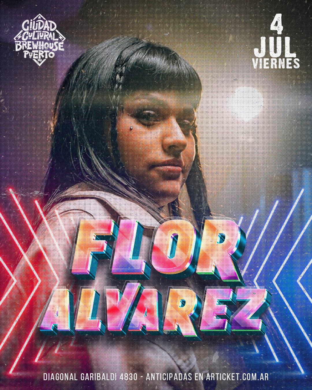 FLOR ALVAREZ EN BREWHOUSE