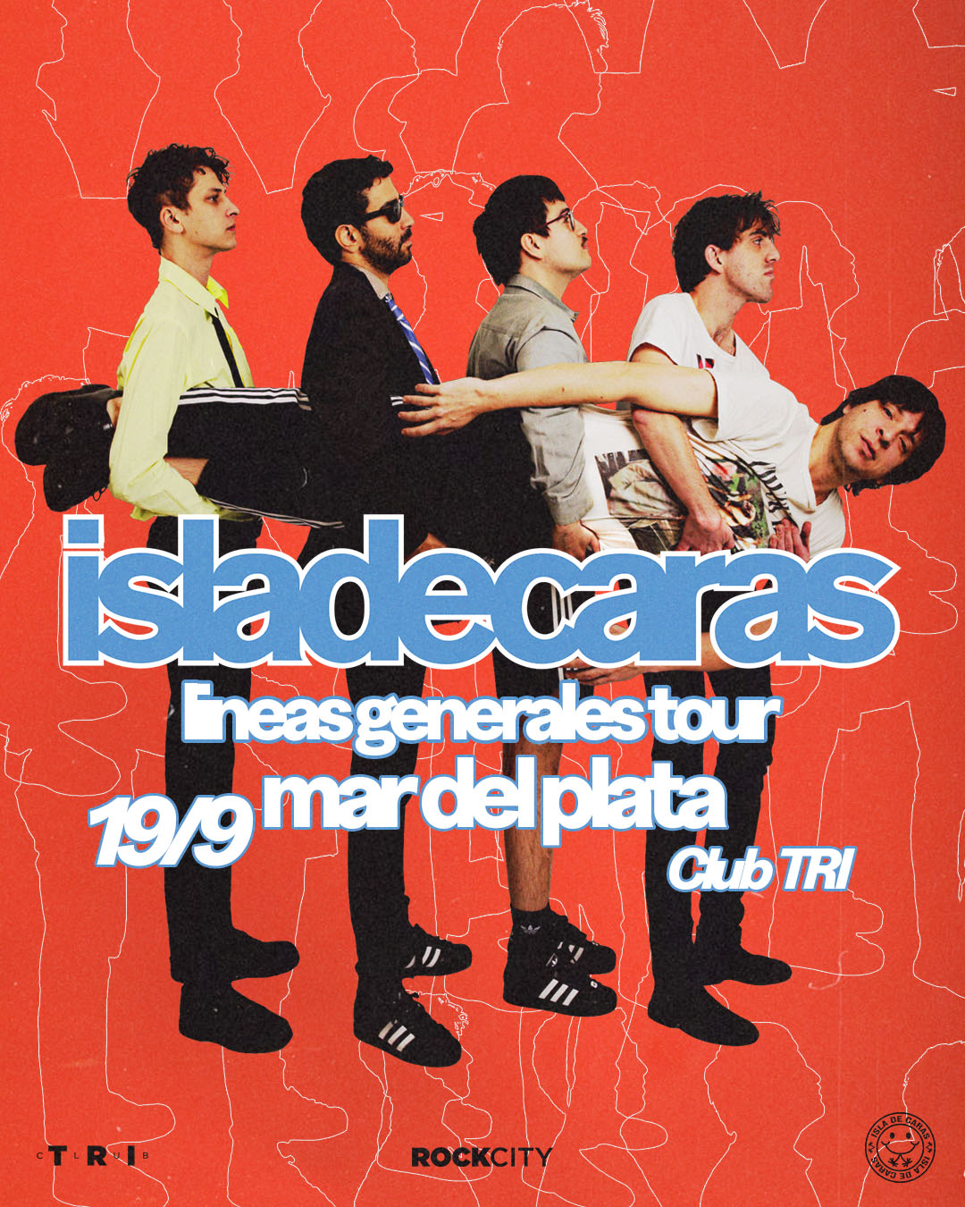 ISLA DE CARAS EN CLUB TRI