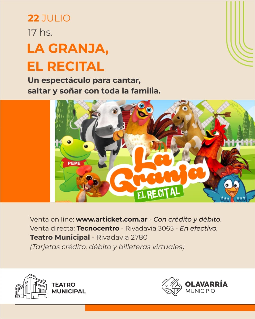 LA GRANJA - EL RECITAL EN OLAVARRIA