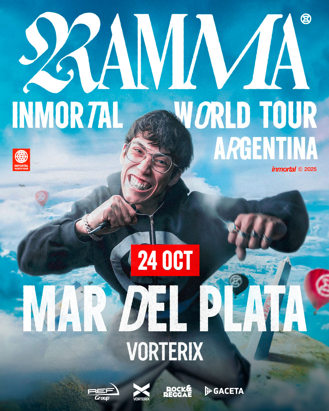 RAMMA - INMORTAL WORLD TOUR EN VORTERIX