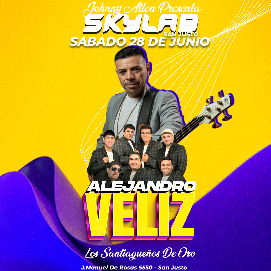 ALEJANDRO VELIZ Y LOS SANTIAGUEÑOS DE ORO EN SKYLAB SAN JUSTO