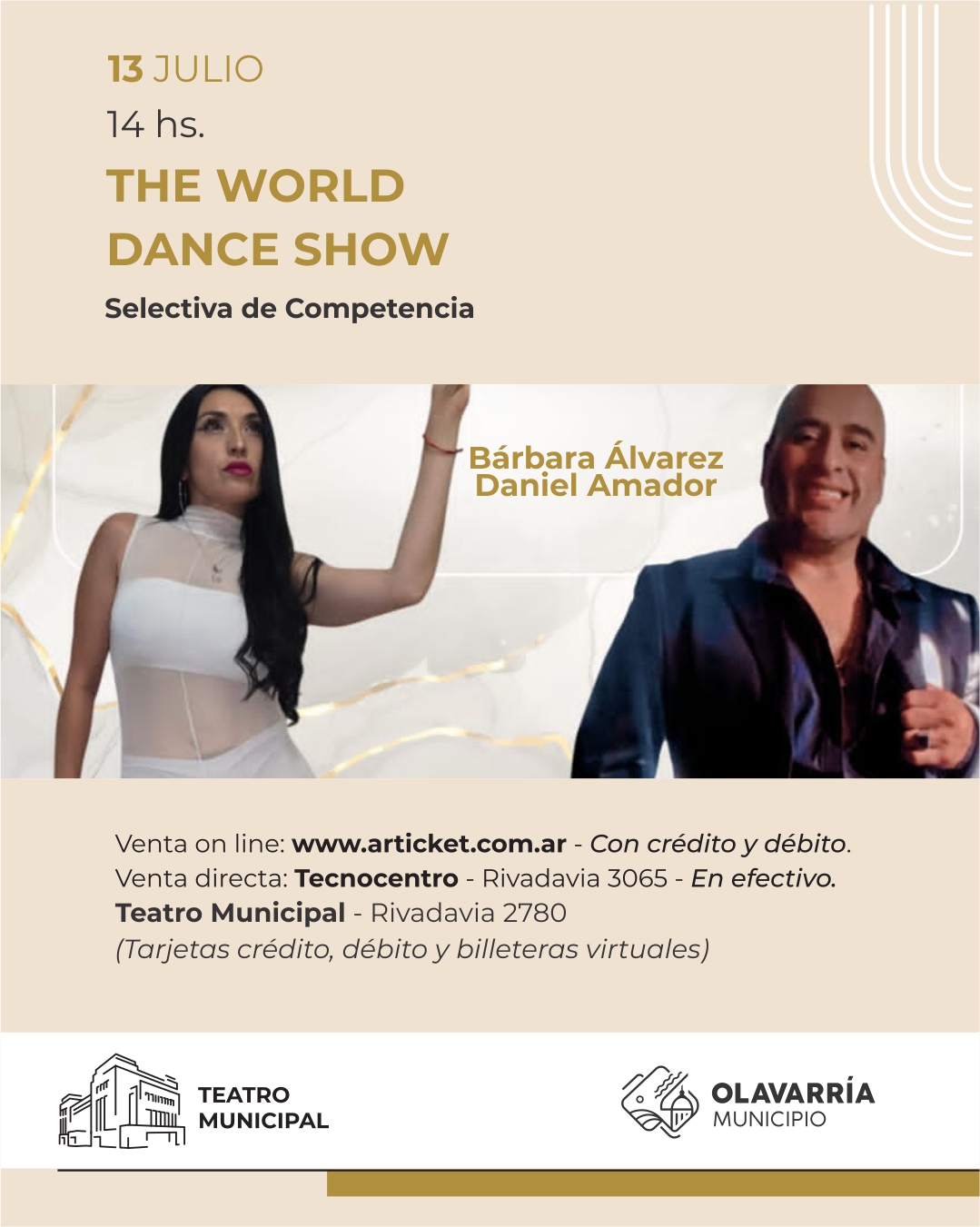 THE WORLD DANCE SHOW EN OLAVARRIA