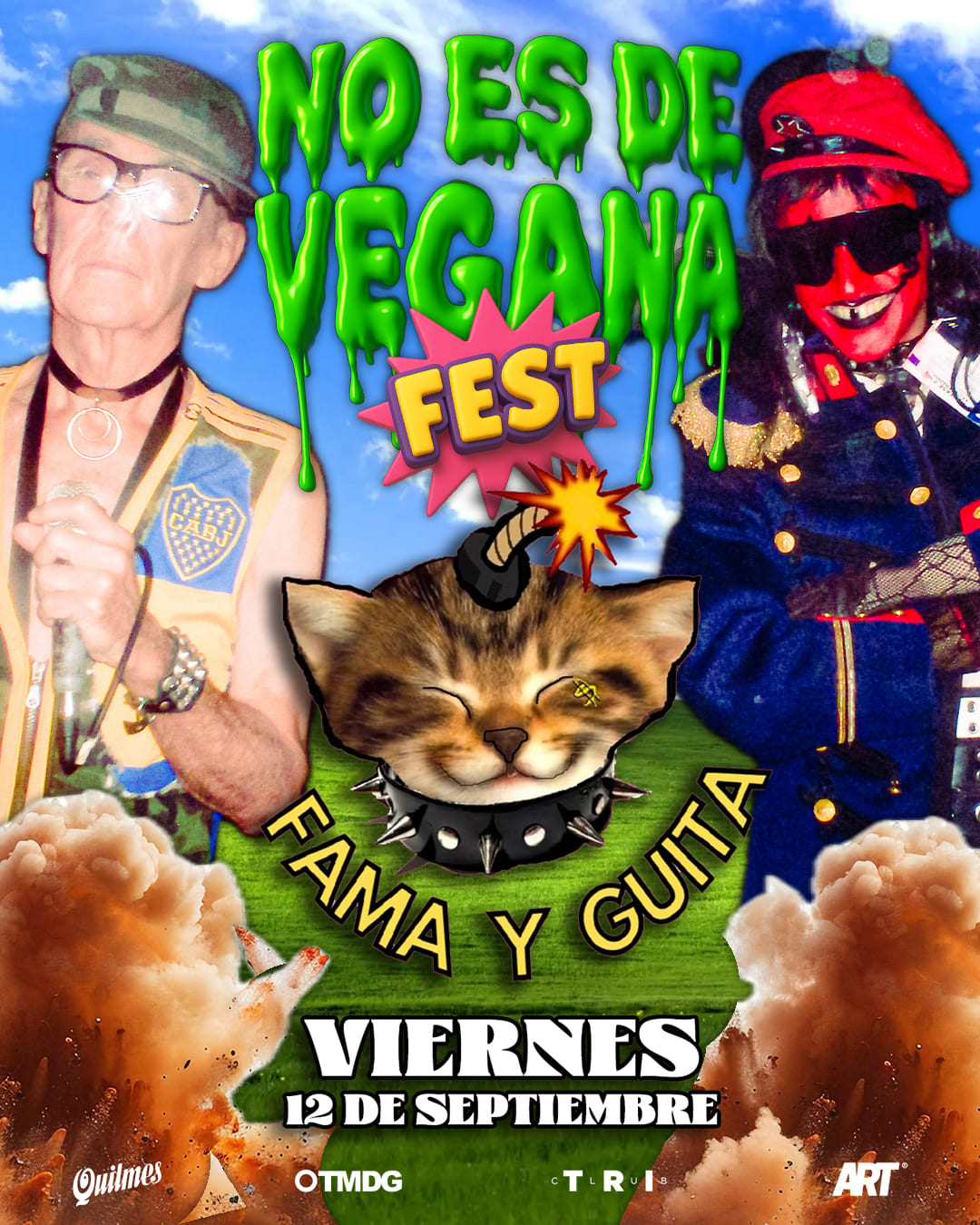 NO ES DE VEGANA FEST - FAMA Y GUITA