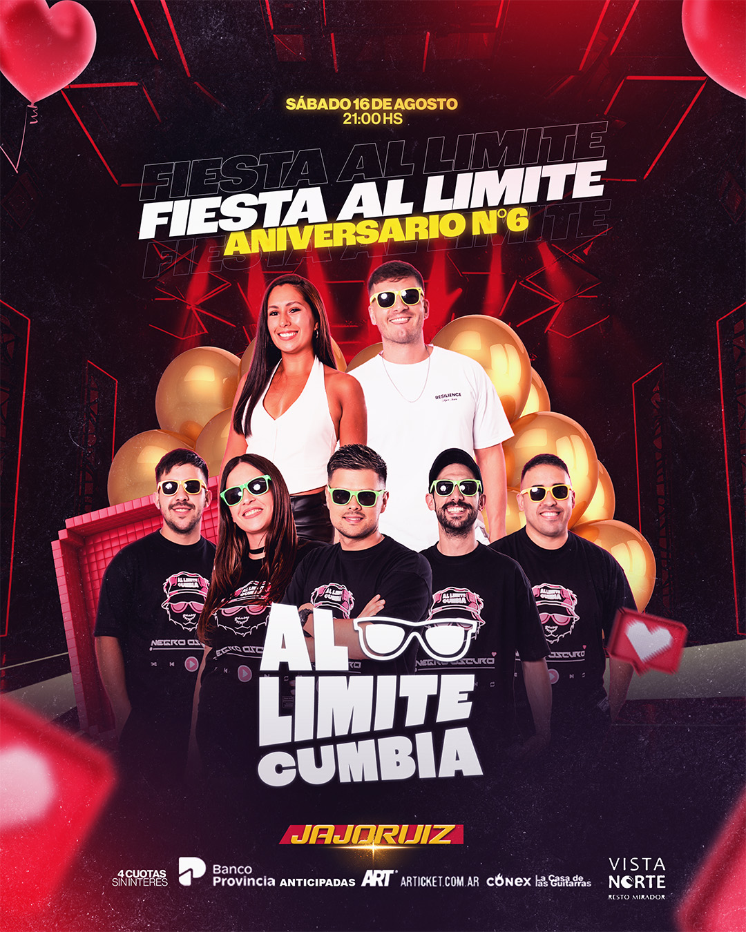 FIESTA AL LIMITE - ANIVERSARIO N6