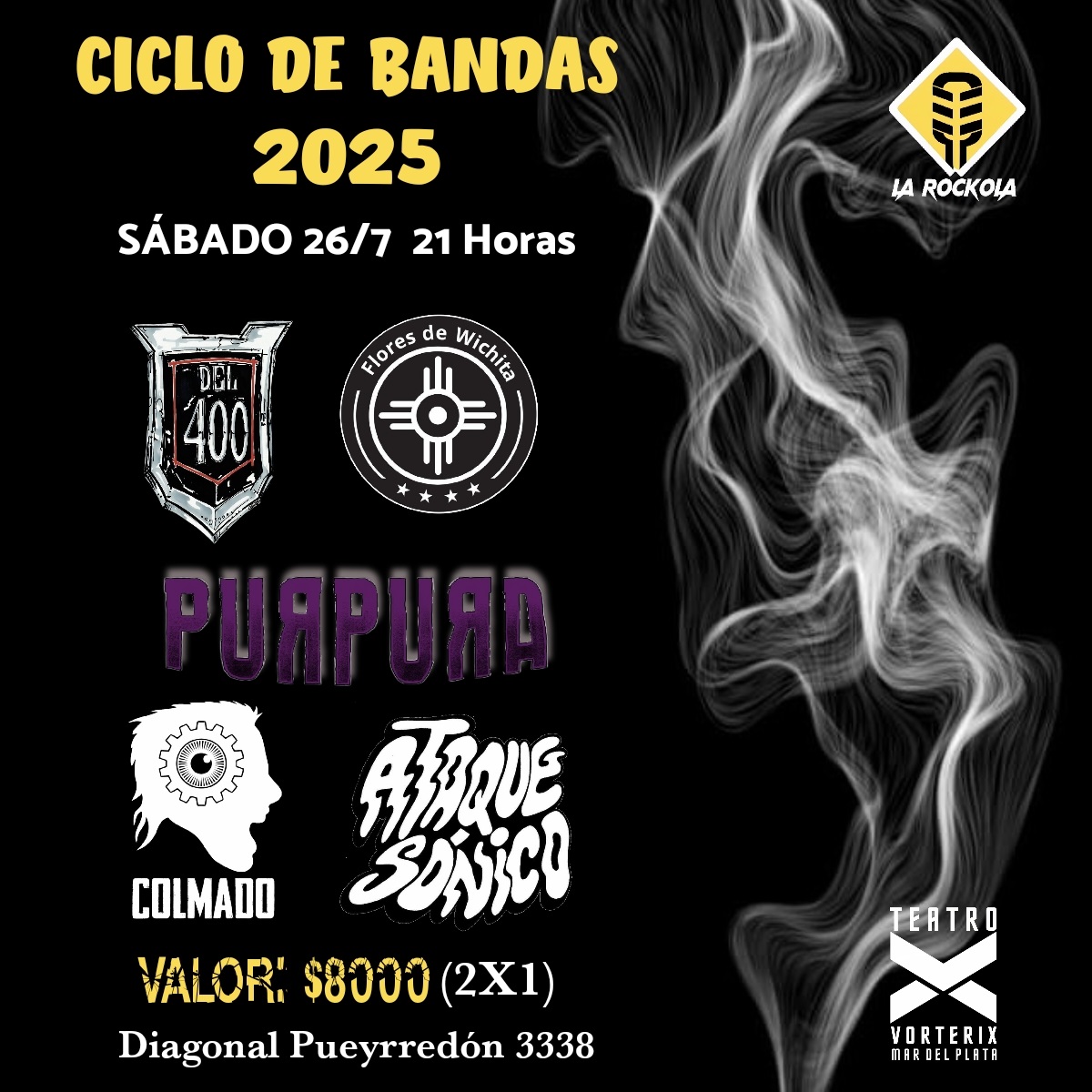 CICLO DE BANDAS DE LA ROCKOLA