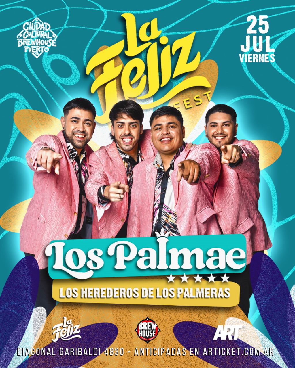 LA FELIZ FEST JUNTO A LOS PALMAE