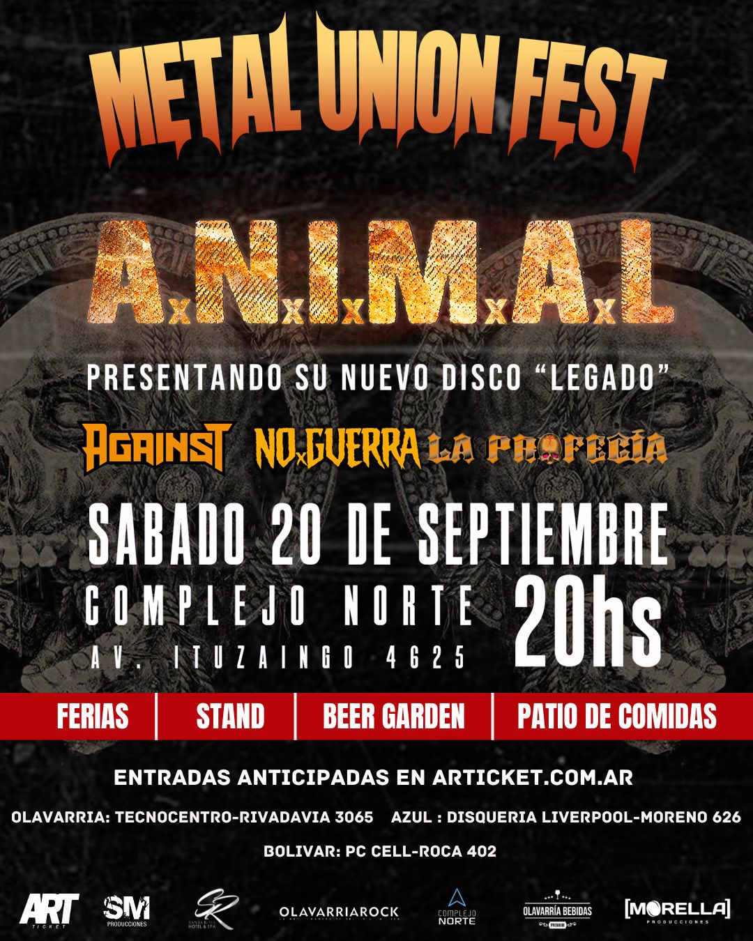 METAL UNION FEST EN OLAVARRIA